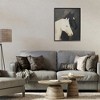 Stupell Industries Horse Harmony Contrast Framed Giclee Art, Black, 16" x 20" - 3 of 4