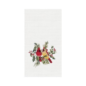 C&F Home Cardinal Duo Berry Botanical Towel - 1 of 3