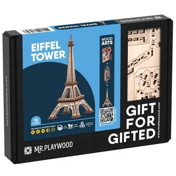 Mr.Playwood Eiffel Tower 3D Model