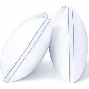 Aghana Digitals Queen Size Bed Pillows Set of 2, Gusseted Down Alternative - 1 of 4