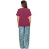 Memoi Women's Rodeo Dogs Two Piece Pj Set In A Bag - 3 of 4
