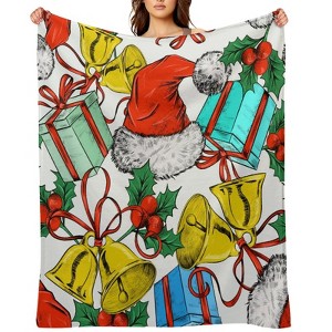 Soft Anti-Pilling Fleece Flannel Blanket, Cozy and Warm Throw Blanket for Sofa, Bed, Camping, Hypoallergenic & Wrinkle Resistant - 1 of 4