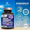 Brain Booster Nootropic Supplement 1000mg Support Focus Energy Memory & Clarity - 240 Capsules By Nature's Nutrition - 4 of 4