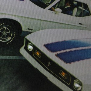Northlight Fiber Optic and LED Lighted Ford Mustang Canvas Wall Art 15.75" x 12" - 1 of 3
