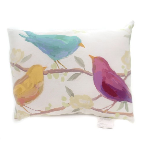 HFI Pillow - 20x20 Birds on A Wire Print / Ironwork (2-Pack)