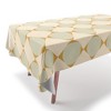 Colour Poems Retro Geometric Pattern III Tablecloth - Deny Designs - 2 of 3
