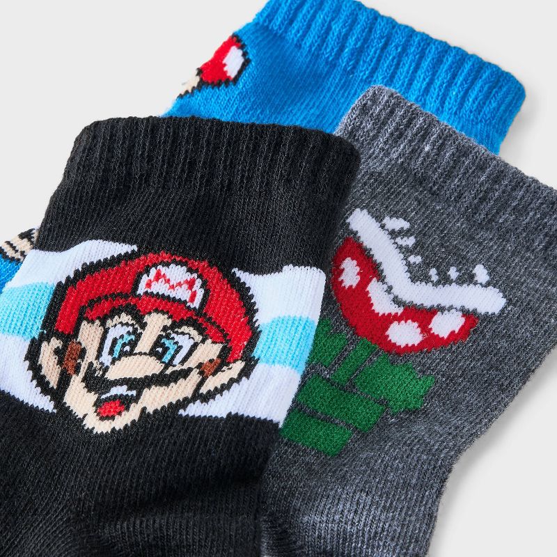 Boys&#39; Super Mario Crew Socks, 3 of 4