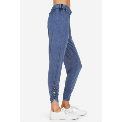 Women's BUTTON SWEATPANT - MICHAEL LAUREN
