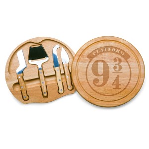 Toscana Harry Potter Platform Circo Cheese Charcuterie Cutting Board and Tools Set - 1 of 4