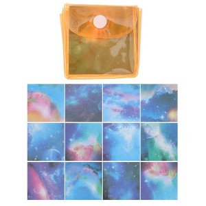 Unique Bargains Origami Paper Double-Sided 12 Style Starry Sky for DIY Arts Crafts Projects 240Pcs - 1 of 4