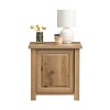 GlasFlength Nightstands Accent Nightstand Bedside Table Nightstand End Tables Nightstands with Drawer for Bedroom, Brown, 23.31"*19.02"*23.98" - 2 of 4