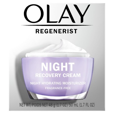 Olay Regenerist Face Cream Night Recovery Moisturizer - 1.7oz