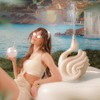 MINNIDIP Exclusive Resort Collection Fountain Play Sprinkler - Swan: Portable Lightweight PVC - 2 of 4