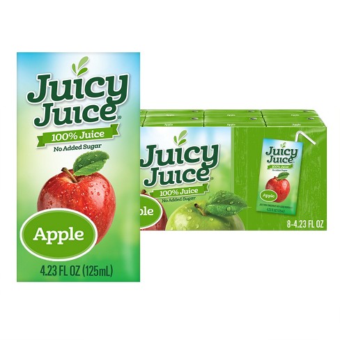 Juicy Juice Organics Apple Juice 100% Organic Apple Juice, 8 ct / 4.23 fl  oz - Fry's Food Stores