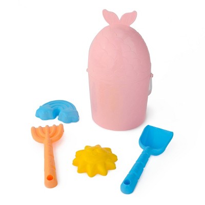 Beach Play Set Bucket Pink - Bullseye's Playground™