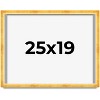 PosterPalooza | Minimalist Shadow Box Gold Picture Frame - UV Acrylic, Backing Board, Hanging Hardware - 2 of 4