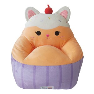 Squishmallows Miriam Cupcake Kids' Bean Bag Chair - 1 of 4
