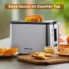 Mecity 2 Slice Toaster with Timer, Long Slots, 800W - 2 of 4