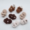 MyKids-USA Infant Baby Solid Color Plush Warm Shoes In Winter - 2 of 4