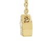 Pompeii3 Dainty Diamond Star Pendant in 14k White, Yellow, or Rose Gold Necklace - 2 of 4