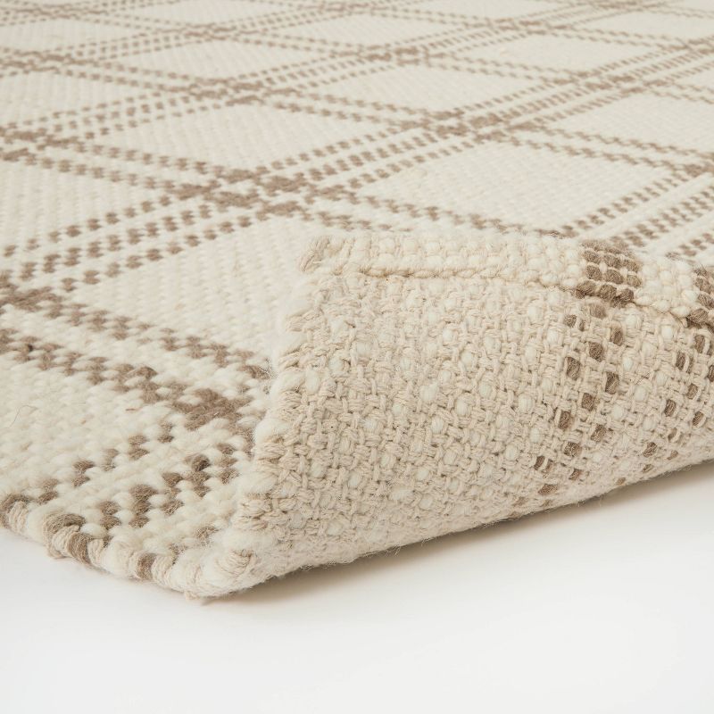 Cottonwood Hand Woven Plaid Wool/Cotton Area Rug - Threshold™ designed with Studio McGee, 4 of 11