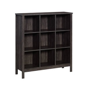 Sauder 41.85" 9 Cube Storage Bookcase Blade Walnut: Laminated Organizer, Transitional Style, MDF Construction - 1 of 4