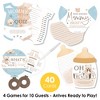 Big Dot of Happiness We Can Bearly Wait - 4 Teddy Bear Baby Shower Games - 10 Cards Each - Gamerific Bundle - 2 of 4
