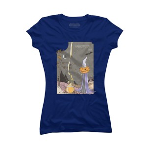 Junior's Design By Humans Halloween magic brewery By runcatrun T-Shirt - 1 of 2