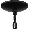 Possini Euro Design Camden Black Warm Brass Pendant Light 15 3/4" Wide Industrial Rustic Dome Shade for Dining Room House Foyer Kitchen Island Bedroom - 3 of 4