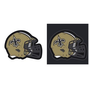 Evergreen Ultra-Thin Edgelight LED Wall Decor, Helmet, New Orleans Saints- 19.5 x 15 Inches Made In USA - 1 of 4