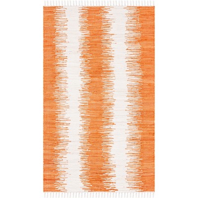 Montauk Mtk751 Hand Woven Area Rug - Orange - 3'x5' - Safavieh. : Target