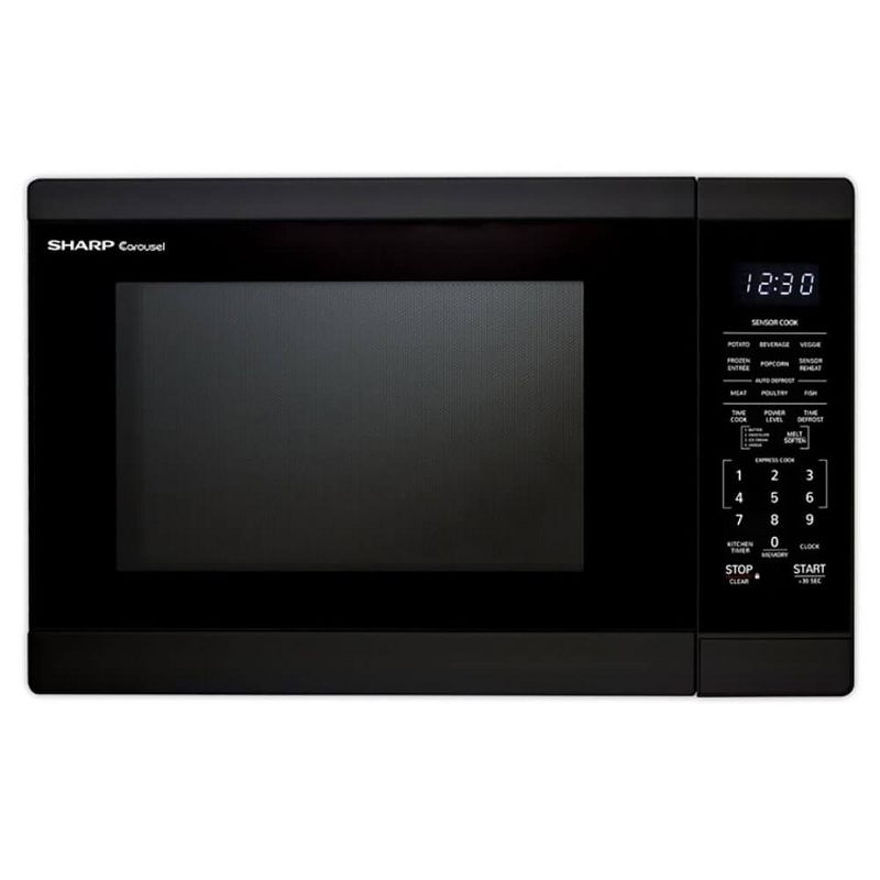 Sharp SMC1461HB 1.4 Cu. Ft. Black Countertop Microwave Oven, 1 of 6