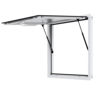 VEVOR Concession Window for Food Truck, 36"x36" Aluminum Alloy Food Truck Service Window, Up to 85 Degrees Stand Serving Window with Awning Door - 1 of 4