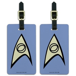 Star Trek Science Shield Luggage ID Tags Set of 2 - 1 of 4
