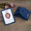 Anna-Kaci Rose Pink Flower Cameo Brooch Pin Crystal Rhinestones with Family Member Gift Message Card & Envelope Jewelry Gifts - 4 of 4