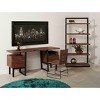 82" Staircase Tall Bookcase Silver - Treasure Trove Accents: Bodhan Whitewash Mango, No Assembly Required - 3 of 3