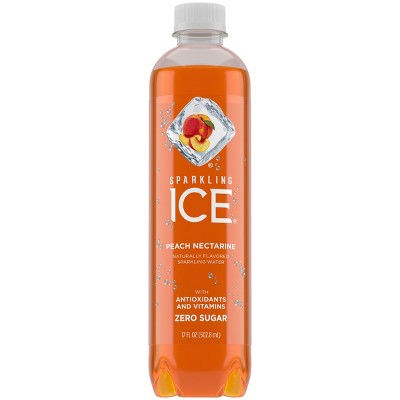 Sparkling Ice Peach Nectarine - 17 fl oz Bottle