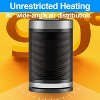 Musment Portable Space Heater, 1500W Electric Heater PTC Ceramic Fast Safety Heat - 4 of 4