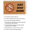 RugSmith Multi Machine Tufted Just Stay Home Doormat - 3 of 4