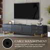 ORRD  TV Stand for 65+ Inch TVs, Modern Entertainment Console with Storage for Living Room - 3 of 4