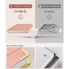 Hardcover Spiral Notebook journal with Removable Dividers Tabs, 300 Pages Leather 5 Subject Notebook College Ruled - 4 of 4
