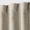 1pc Blackout Aruba Linen Curtain Panel - Threshold™ - image 2 of 2