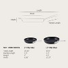 All-Clad HA1 Hard Anodized Non Stick Fry Pan Set 2 Piece, 8, 10 Inch - 4 of 4