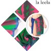 LA LEELA Women's Beach Wrap Bikini Swimwear Cover up Bathing suit Summer Wraps Swimsuit Sarong Skirts for Women One Size Short Multicolored - 2 of 4