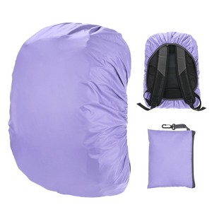 Unique Bargains Waterproof Backpack Rain Cover with A Carry Pouch for Hiking/Biking 1 Pc - 1 of 4