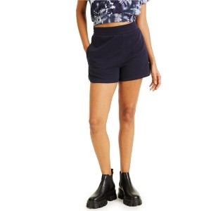 I.N.C International Concepts Womens Solid Casual Walking Shorts, Blue, X-Large - 1 of 1