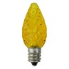Northlight Faceted LED C7 Christmas Replacement Bulbs - Yellow - Pack of 25 - 2 of 2