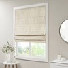 Aberdeen Printed Faux Silk Room Darkening Cordless Roman Blinds and Shade Ivory - 2 of 4
