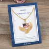 Anna-Kaci Flying Eagle with American Flag Pendant Necklace with Patriotic Gift Message Card & Envelope Jewelry Gift - 3 of 4
