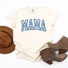 Simply Sage Market Embroidered Mama Arch Garment Dyed Tee - XL - Ivory - 3 of 4